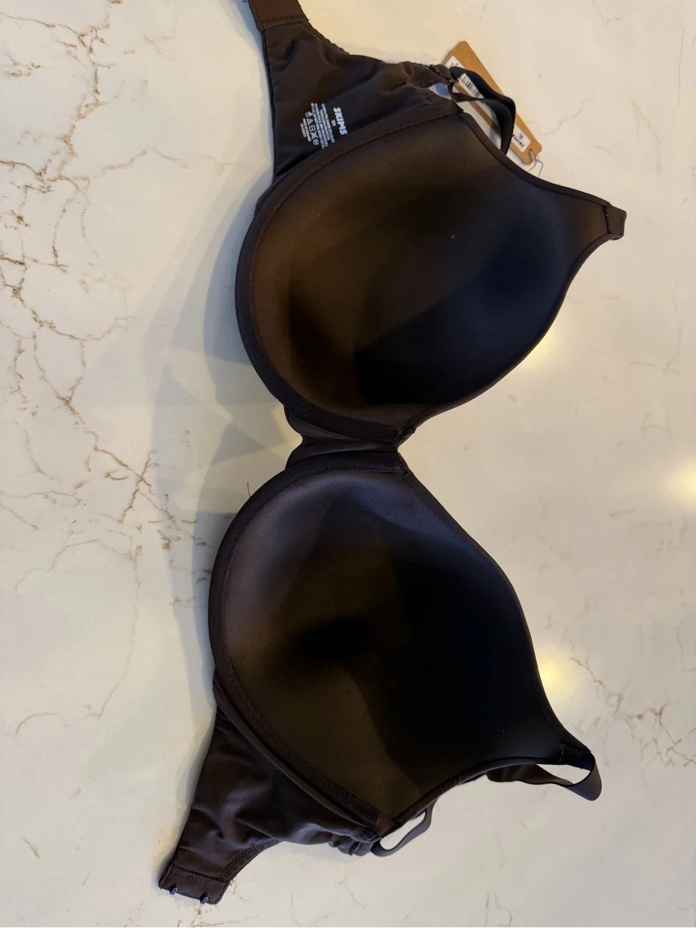 NWT SKIMS Fits Everybody TShirt Demi Bra Espresso 32H